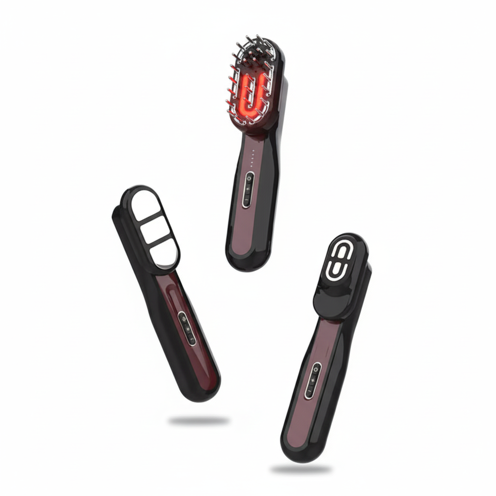 3-in-1 Massage Device - Professional White Background