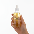 Hair Growth Oil - Clear Glass Bottle