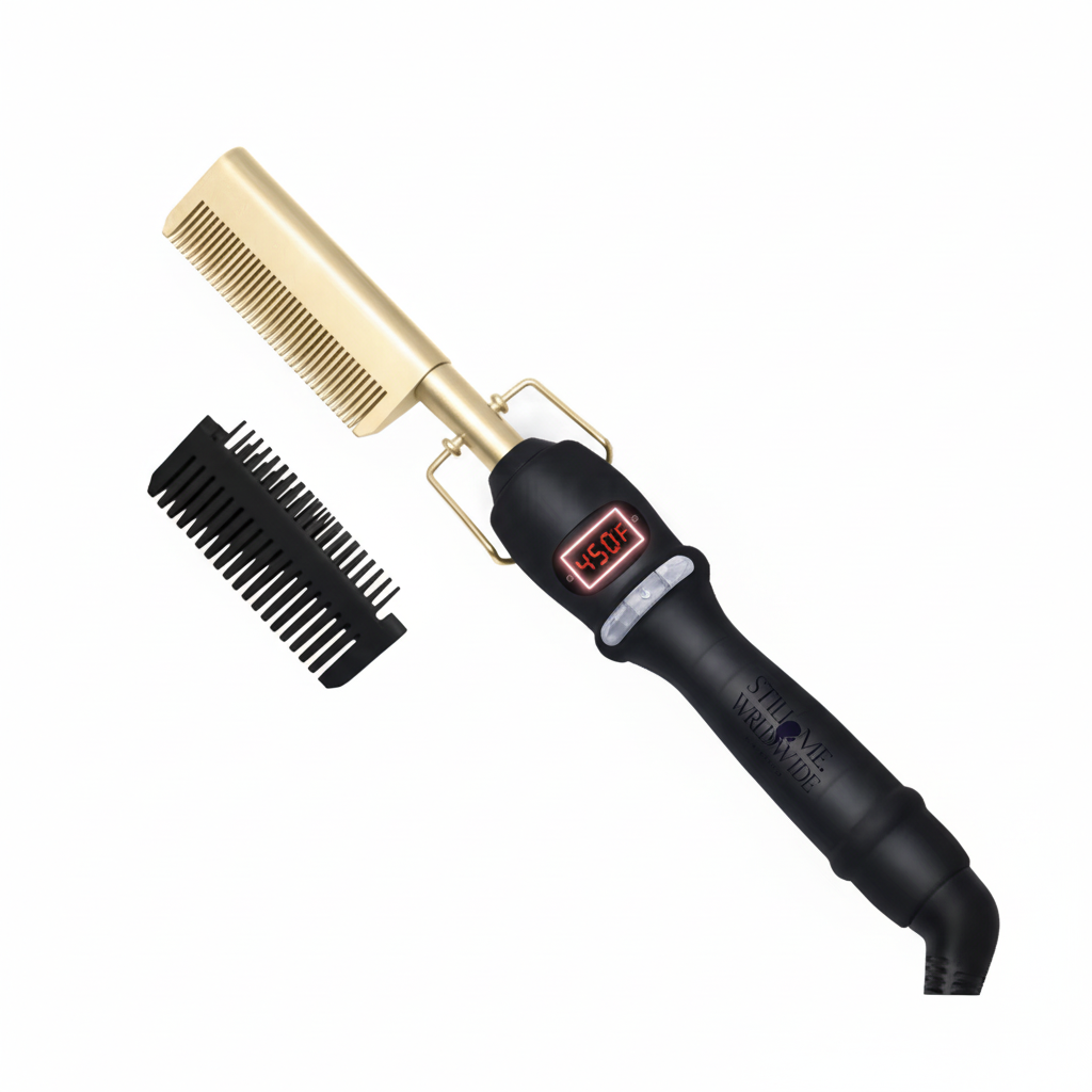 Hot comb with attachments