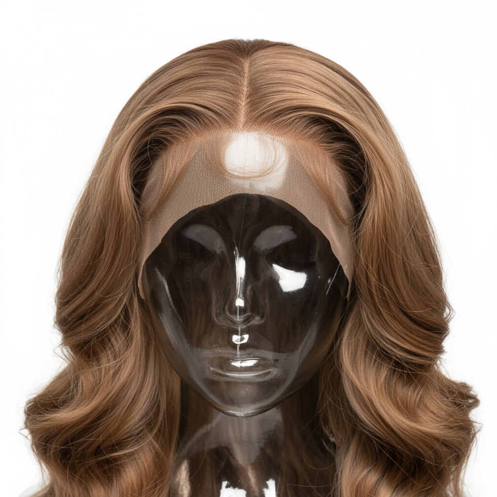 Light brown 13x6 HD lace detail