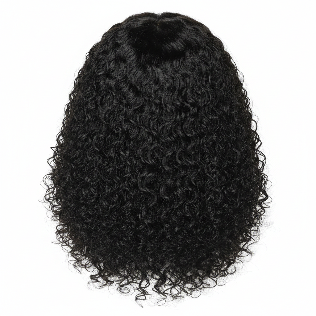 Deep wave curl pattern detail