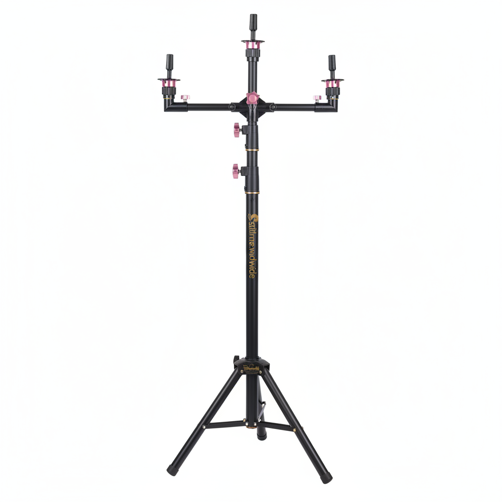 Professional wig stand tripod