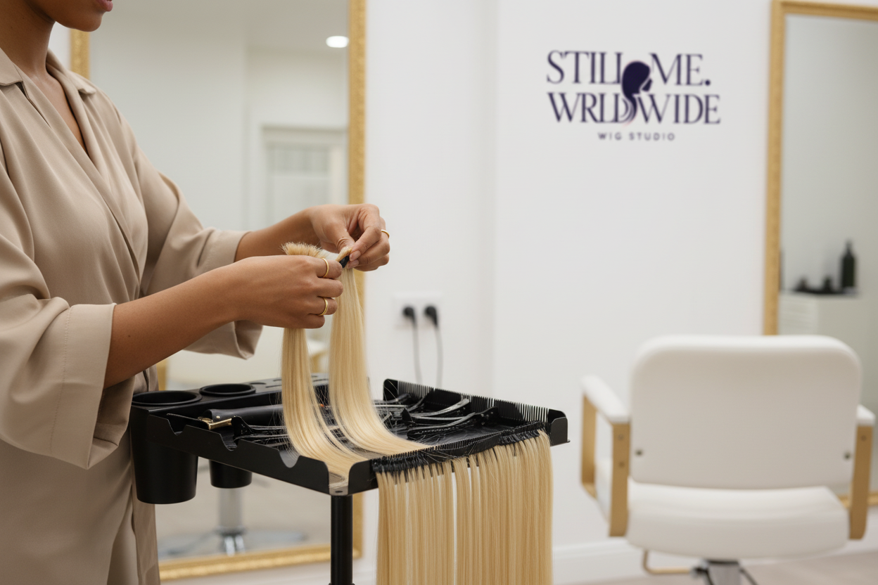 Trolley in salon use