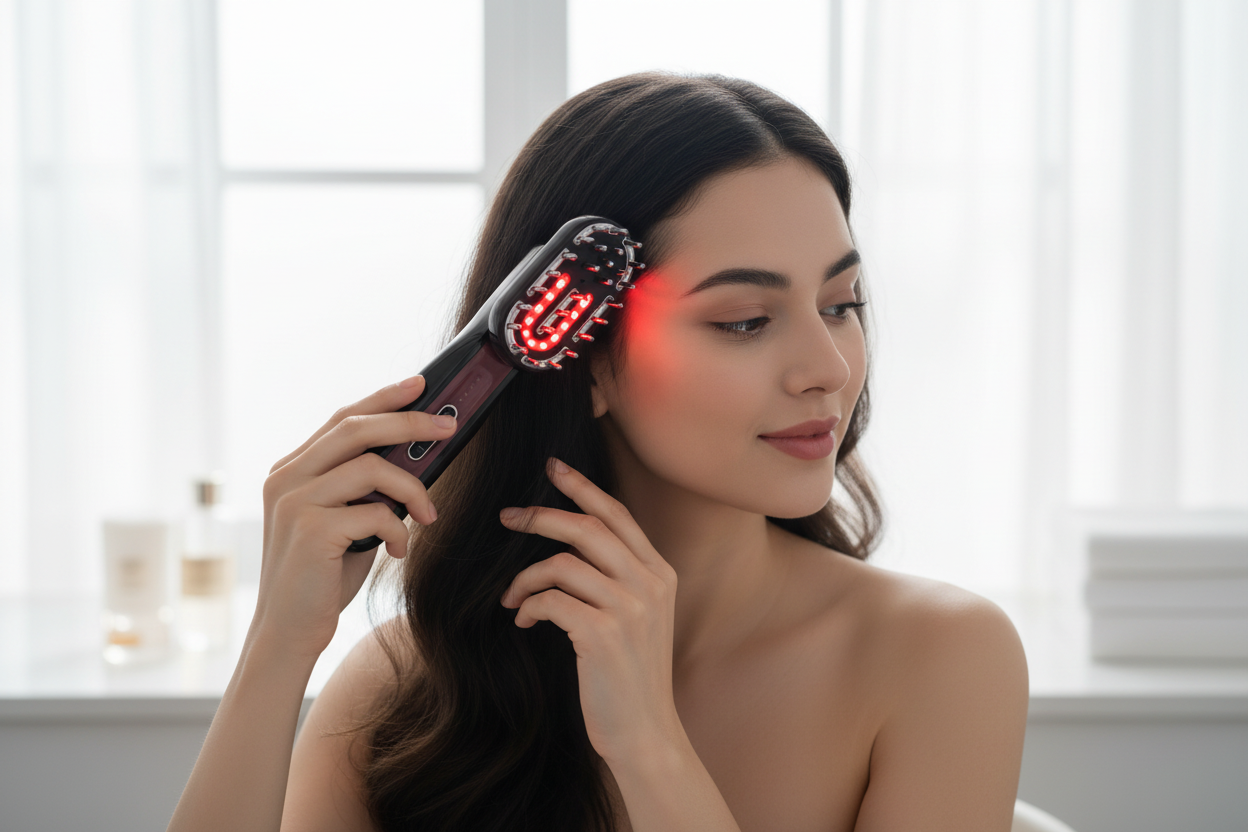 Using Scalp Massage Function